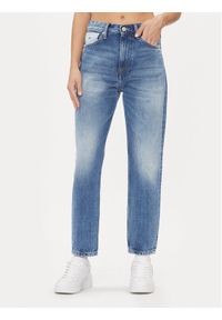 Tommy Jeans Jeansy DW0DW16091 Niebieski Slim Fit. Kolor: niebieski