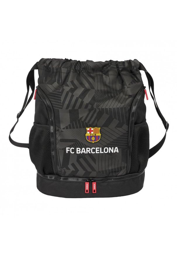 FC Barcelona plecak sportowy Gym Backpack czarny. Kolor: czarny. Styl: sportowy