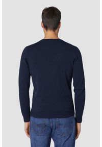 Aeronautica Militare - AERONAUTICA MILITARE Granatowy sweter męski, Rozmiar XL. Kolor: niebieski