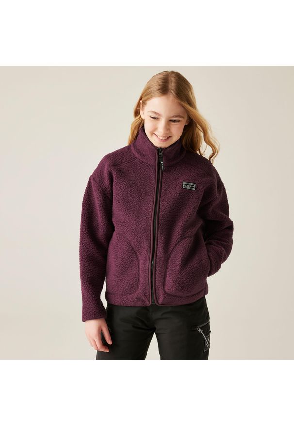 DARE 2B - Polar dziecięcy Zesty II Dare 2b. Kolor: fioletowy. Materiał: polar. Wzór: nadruk. Sezon: zima. Sport: narciarstwo