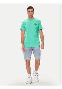 DC T-Shirt Chain Gang Tss ADYZT05348 Zielony Regular Fit. Kolor: zielony. Materiał: bawełna #3