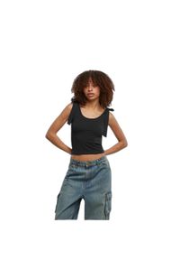 Top z jersey damski Urban Classics (x2). Kolor: czarny, wielokolorowy, biały. Materiał: jersey #1