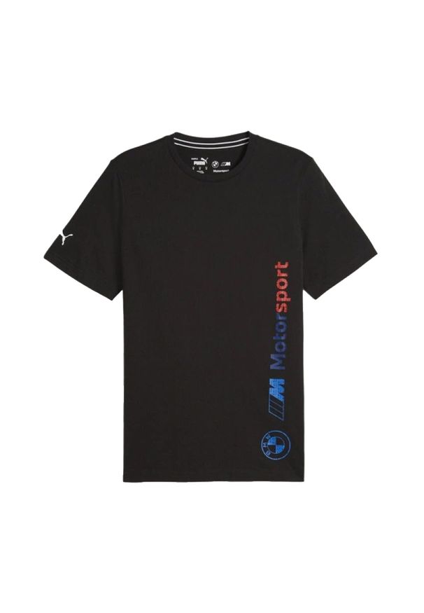 Puma - Męska Koszulka BMW Z Logo Sportów Motorowych. Kolor: czarny. Sport: turystyka piesza