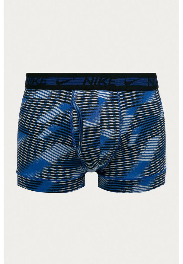 Nike - Bokserki (3-pack). Kolor: niebieski