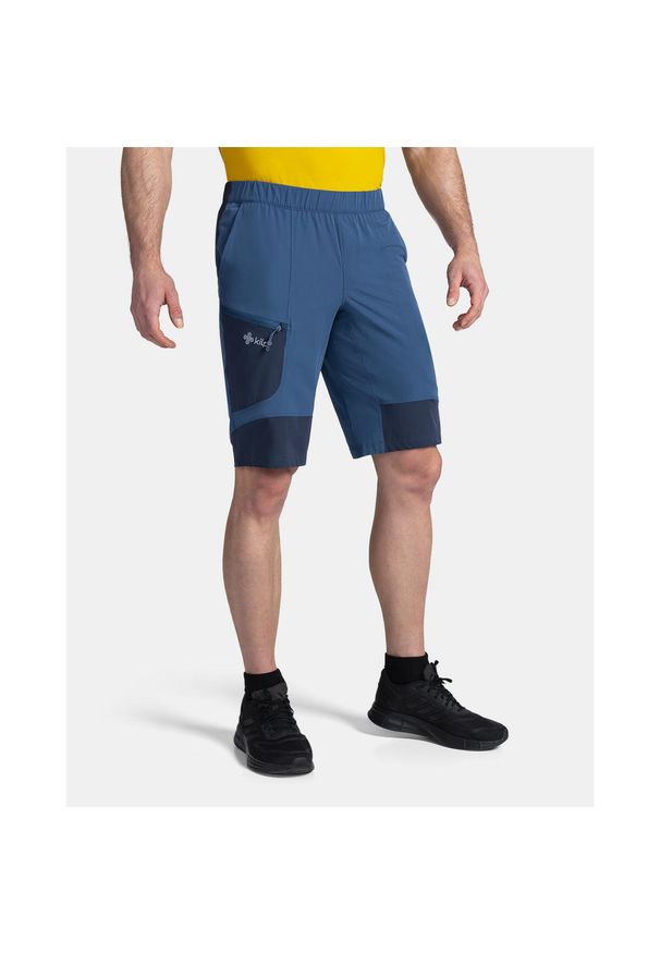 Męskie spodnie outdoorowe Kilpi BREADY-M. Kolor: niebieski
