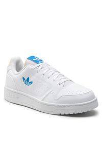 Adidas - adidas Sneakersy Ny 90 J GZ1875 Biały. Kolor: biały. Materiał: skóra