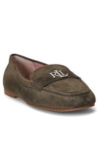 Lauren Ralph Lauren Lordsy 802946809003 Zielony. Kolor: zielony. Materiał: zamsz, skóra #3