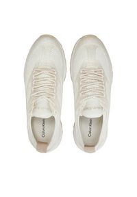 Calvin Klein Sneakersy Runner Lace Up Pearl Mix M HW0HW02079 Biały. Kolor: biały #2