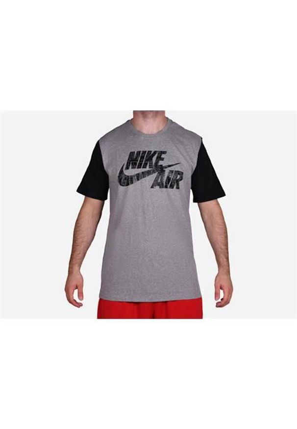 Koszulka sportowa męska Nike Air Fashion. Kolor: szary. Długość rękawa: krótki rękaw. Długość: krótkie. Sport: fitness