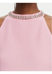 Morgan Sukienka codzienna 261-RMDIANE Różowy Regular Fit. Okazja: na co dzień. Kolor: różowy. Materiał: syntetyk. Typ sukienki: proste. Styl: casual #3