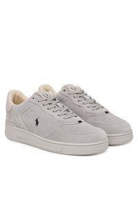 Polo Ralph Lauren Sneakersy 809P13085002 Szary. Kolor: szary. Materiał: zamsz, skóra #2