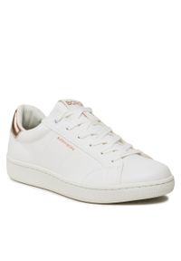 Sneakersy Björn Borg 2111 407535 Wht/Rgld 1946. Kolor: biały. Materiał: skóra