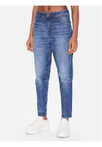 Mustang Jeansy Charlotte 1013597 Granatowy Mom Fit. Kolor: niebieski