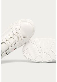 TOMMY HILFIGER - Tommy Hilfiger - Buty dziecięce. Nosek buta: okrągły. Zapięcie: sznurówki. Kolor: biały. Materiał: syntetyk, materiał, skóra ekologiczna, guma. Szerokość cholewki: normalna #2