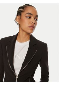Pinko Marynarka La Teste Giacca . 104096 A20A Czarny Regular Fit. Kolor: czarny. Materiał: syntetyk #4
