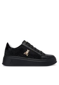 Patrizia Pepe Sneakersy PPJ904.31 Czarny. Kolor: czarny. Materiał: skóra
