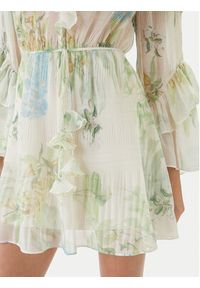 Guess Sukienka koktajlowa W6GKA5 W2400 Zielony Regular Fit. Kolor: zielony. Materiał: syntetyk. Styl: wizytowy #2