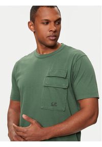 C.P. Company T-Shirt 16CMTS211A005697G Zielony Regular Fit. Kolor: zielony. Materiał: bawełna #3