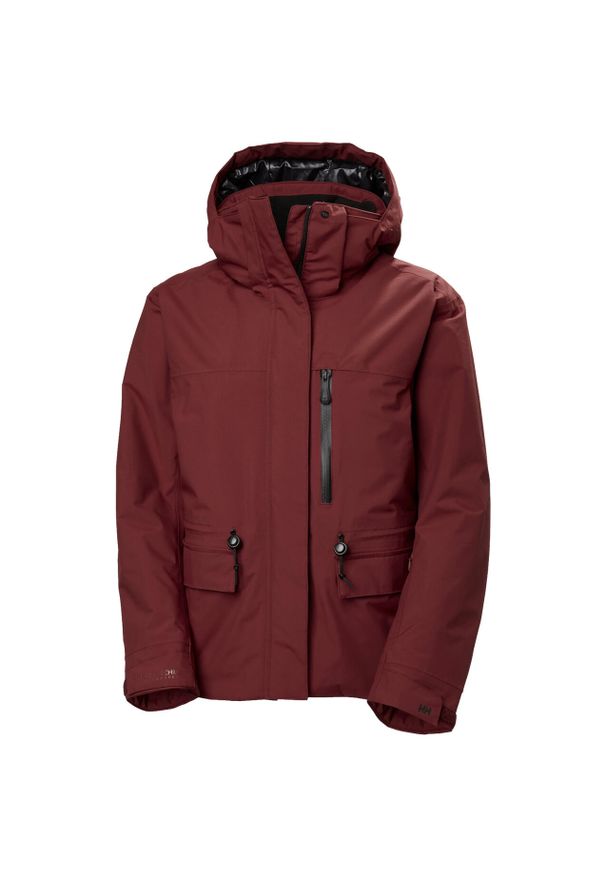 Damska kurtka narciarska Helly Hansen Nora 2.0. Kolor: czerwony. Sezon: zima. Sport: narciarstwo