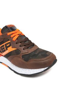 Replay - REPLAY Sneakersy GMS68 .000.C0096T Brązowy. Kolor: brązowy. Materiał: materiał #3