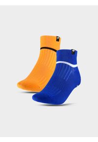 4f - 4F Skarpetki casual za kostkę (2-pack) uniseks - multikolor 35-38. Kolor: wielokolorowy. Materiał: materiał, włókno, poliamid, bawełna