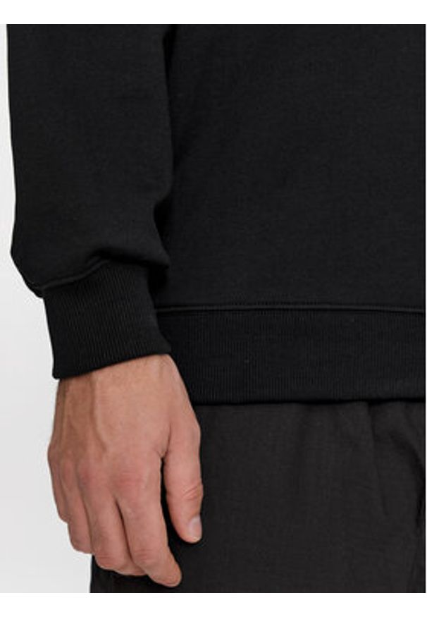 Hugo Bluza Dammico 50509184 Czarny Relaxed Fit. Kolor: czarny. Materiał: bawełna
