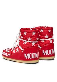 Moon Boot Śniegowce Light Low Stars 14601700002 Czerwony. Kolor: czerwony