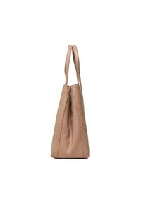 Calvin Klein Torebka Ck Must Tote Md Epi Mono K60K610628 Brązowy. Kolor: brązowy. Materiał: skórzane