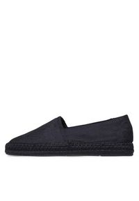 Calvin Klein Espadryle Espadrille Mono Jq HM0HM00977 Czarny. Kolor: czarny. Materiał: materiał