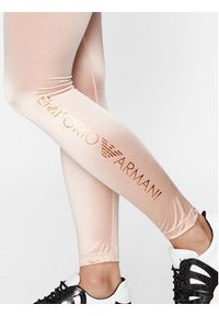 Emporio Armani Underwear Legginsy 164711 3F235 03050 Beżowy Skinny Fit. Kolor: beżowy. Materiał: syntetyk #3