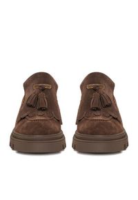 Badura Loafersy EO-ARLETTE-01 Brązowy. Kolor: brązowy. Materiał: zamsz, skóra #4