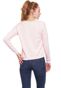 Wrangler - DAMSKI SWETER WRANGLER RETRO KABEL SWT ROSEWATER W602RHYLF. Wzór: nadruk. Styl: retro #6