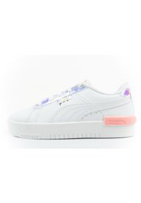 Buty sportowe sneakersy dziecięce Puma Jada Crystal. Kolor: biały. Sport: turystyka piesza