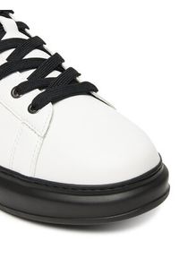 Karl Lagerfeld - KARL LAGERFELD Sneakersy KL52530N Biały. Kolor: biały. Materiał: skóra