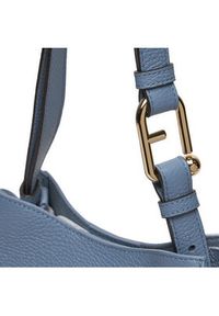 Furla Torebka Nuvola Bucket Bag Mini WB01373-HSF000-2495S Niebieski. Kolor: niebieski. Materiał: skórzane