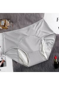 Intica - Szorty menstruacyjne chłonne i oddychające dla aktywnych kobiet Sheeree. Kolor: szary. Materiał: materiał