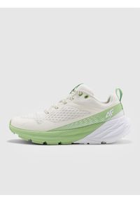 4f - 4F Niskie sneakersy SPEED HIKER damskie - zielone 39. Okazja: na co dzień, na spacer. Kolor: zielony. Materiał: materiał, guma. Szerokość cholewki: normalna. Sport: turystyka piesza #1