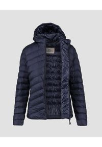 Kurtka ocieplana damska Dolomite STRENTA DARK BLUE. Kolor: niebieski. Materiał: puch. Sport: turystyka piesza