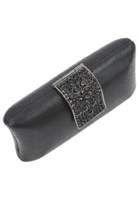 Torebka damska Menbur, kopertówka wykonana z wysokiej jakości materiału gładki elegancki fason ozdobne zapięcie, czarna, AMB0101. Kolor: czarny. Wzór: gładki. Styl: elegancki. Rodzaj torebki: na ramię #10