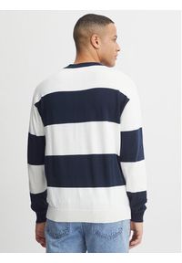 !SOLID - Solid Sweter 21107733 Granatowy Regular Fit. Kolor: niebieski. Materiał: bawełna