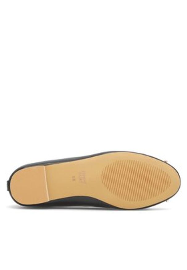 Jenny Fairy Baleriny WYL04106-1 Czarny. Kolor: czarny. Materiał: skóra