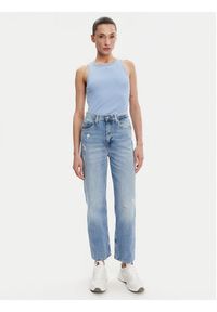 Tommy Jeans Jeansy Layla DW0DW20013 Niebieski Slim Fit. Kolor: niebieski #4