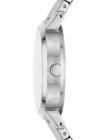 DKNY - Dkny zegarek damski kolor srebrny. Kolor: srebrny. Materiał: materiał