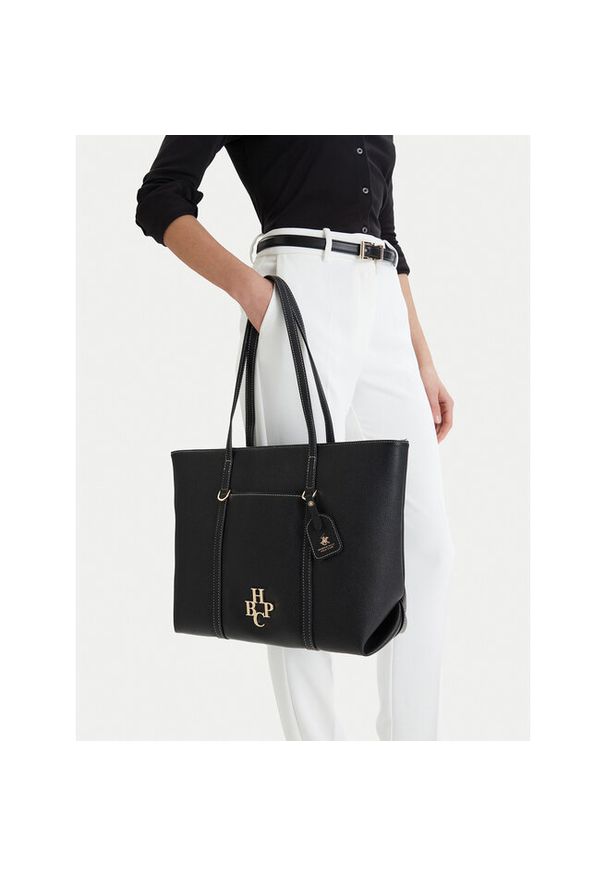 Torebka Beverly Hills Polo Club. Kolor: czarny