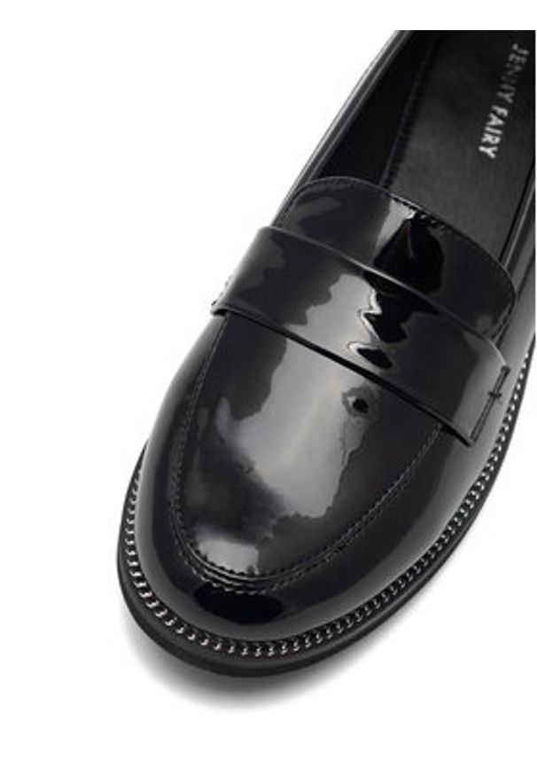 Jenny Fairy Lordsy ANNCHEN WYL1906-12 Czarny. Kolor: czarny. Materiał: skóra