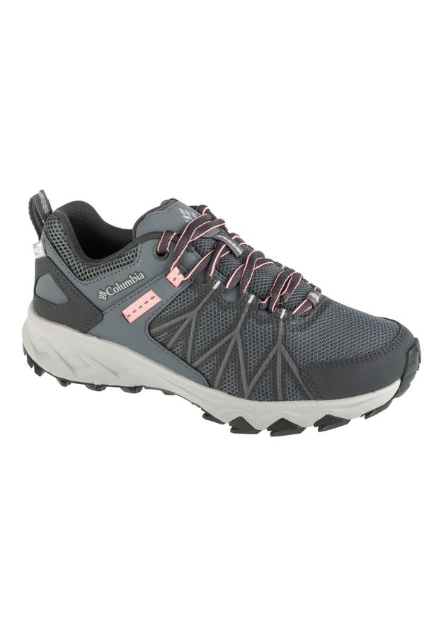 columbia - Buty trekkingowe damskie, Peakfreak II Outdry. Okazja: na co dzień. Kolor: szary. Materiał: guma, syntetyk, tkanina, materiał