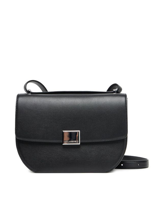 Karl Lagerfeld - KARL LAGERFELD Torebka A1W30444 Czarny. Kolor: czarny. Materiał: skórzane