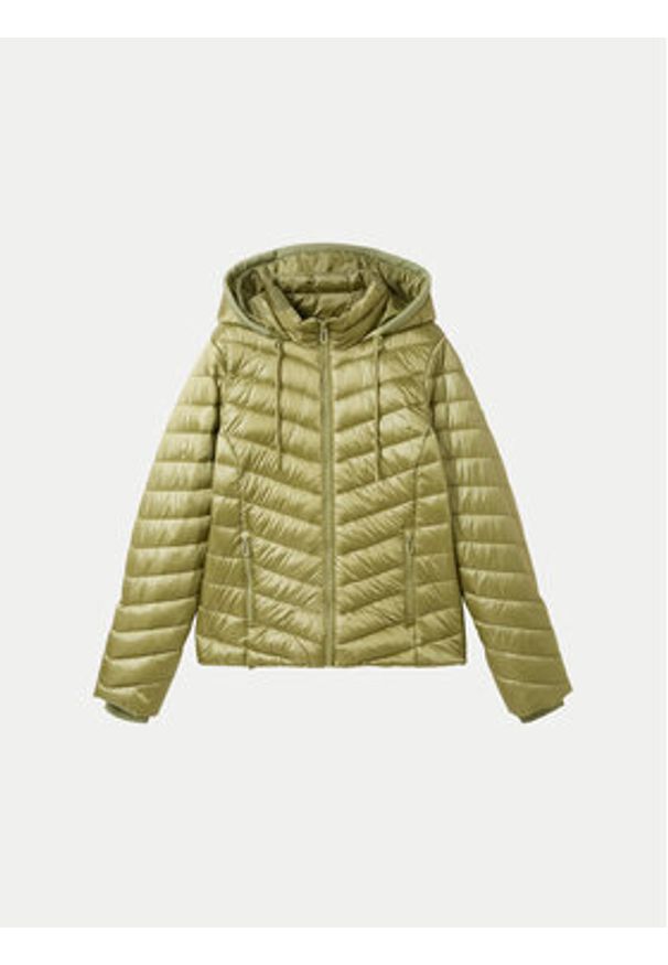 Tom Tailor Kurtka przejściowa 1041489 Zielony Slim Fit. Kolor: zielony. Materiał: syntetyk