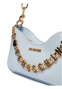 Love Moschino - LOVE MOSCHINO Torebka JC4070PP1ML1371A Błękitny. Kolor: niebieski. Materiał: skórzane #5