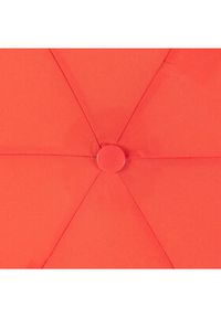 MOSCHINO Parasolka Supermini C 8061 Czerwony. Kolor: czerwony. Materiał: materiał